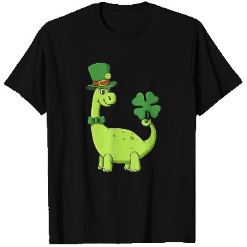 Discover Happy St PaT Rex Dinosaur Saint Patrick s Day T Shirts