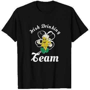 Discover Idée cadeau sait Patrick day : Irish drinking team T Shirts