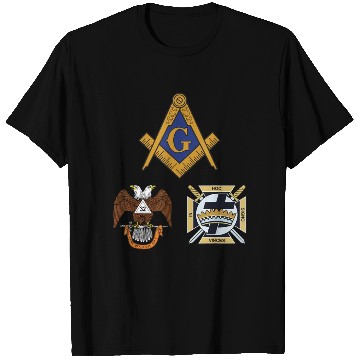 Discover Mason Scottish Rite Knights Templar T Shirts