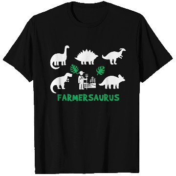 Discover Farmer Saurus Dinosaurs T Shirts