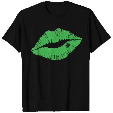 Discover Lips Shamrock T Shirts, St Patricks Day Presents