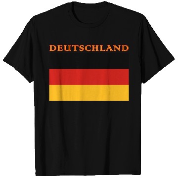 Discover Deutschland Flag Germany Souvenir T Shirts