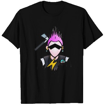 Discover Lightning Punk T Shirts