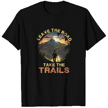 Discover Outdoor Hiking Nature Adventure Trails T Shirts