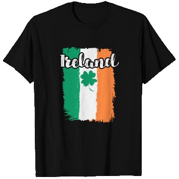 Discover Ireland shamrock St. Patrick's Day T Shirts