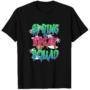 Discover Spring Break Squad Summer Vacation Spring Break T Shirts