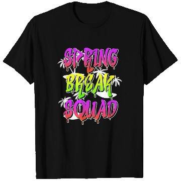 Discover Spring Break Squad Summer Vacation Spring Break T Shirts