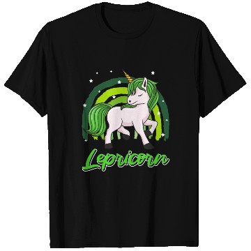 Discover Lepricorn St. Patrick's Day Unicorn Women T Shirts