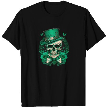 Discover Sugar Skull Saint Patricks Day of Dead T Shirts