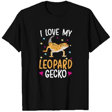 Discover I Love My Leopard Gecko Reptile Leopard Gecko T Shirts