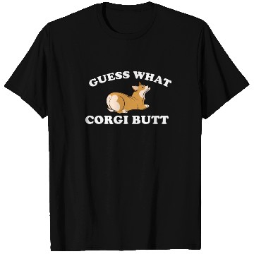 Discover Guess What? Corgi Butt Funny Dog Lover T Shirts