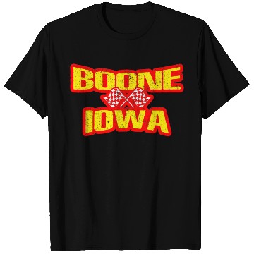 Discover Boone Iowa IA Midwest Hobby Stock Modified Race Ca T Shirts