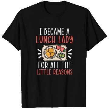 Discover Lunch Boss Cafeteria Worker Lady Cook Lunch Lady T Shirts