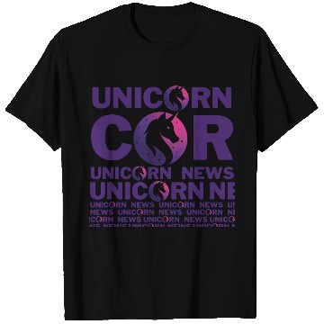 Discover Unicorn News, Unicorn Lovers T Shirts