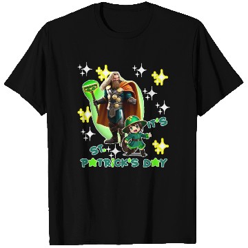 Discover Kids St. Patrick's Day Shamrock "Thor, anime" T Shirts