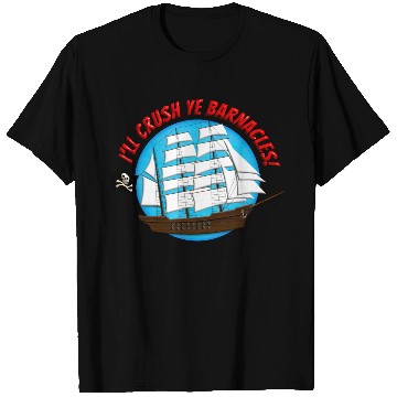 Discover Pirate ship T Shirts