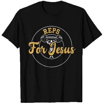 Discover Reps For Jesus - Gym T Shirts