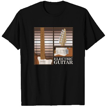 Discover Electric Guitar Player String Instrument Music T Shirts