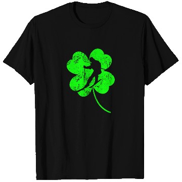 Discover Skiing St. Patrick's day shamrock T Shirts