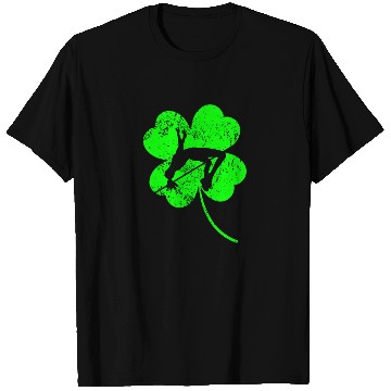Discover High-jumping St. Patrick's day shamrock T Shirts