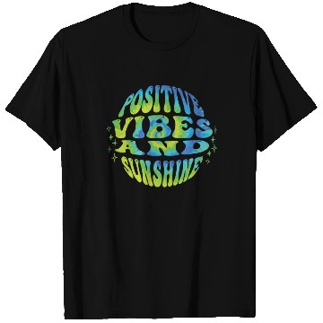Discover Positive Vibes and Sunshine Summer Party T Shirts