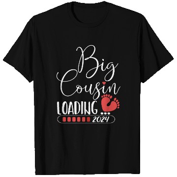 Discover Big cousin loading 2024 for pregnancy announcement T Shirts