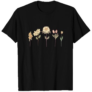Discover Wildflower, Flowers Plants Botany, Ladies T Shirts