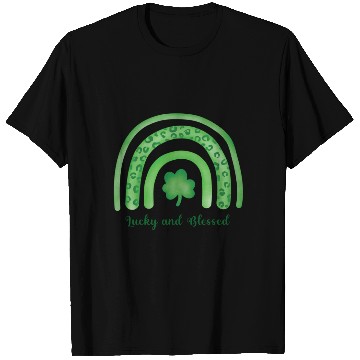 Discover Lucky and Blessed T Shirts