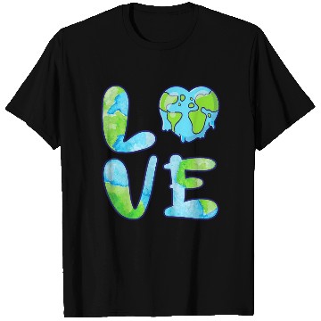 Discover LOVE Earth Day 2023 Cute Earth Lover Kids T Shirts
