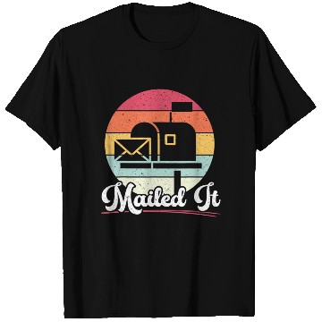 Discover Mailed It Postal Worker Mailman Delivery Mail Esco T Shirts