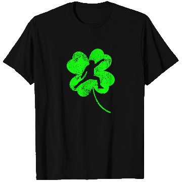 Discover Fencing St. Patrick's day shamrock T Shirts