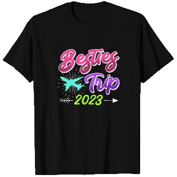 Discover Besties Trip 2023 Vacation Friends Spring Break T Shirts