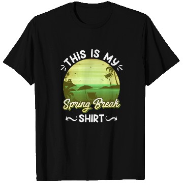 Discover Party Sun Beach This is my Spring Break T Shirts