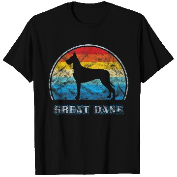 Discover Great Dane Vintage Design Dog T Shirts