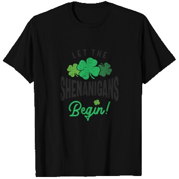 Discover Let The Shenanigans Begin St Patricks Day T Shirts