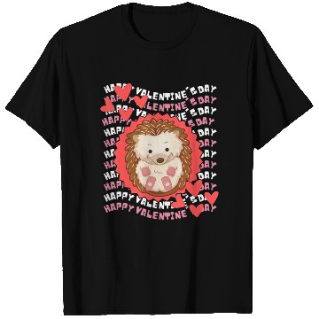 Discover Happy Valentine s T Hedgehog Valentine Teacher Val T Shirts