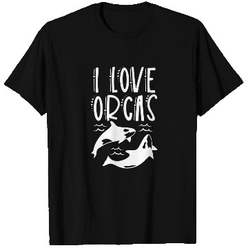 Discover I Love Orcas Sea Orca Protect Whale T Shirts