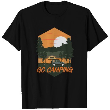 Discover Go Camping T Shirts