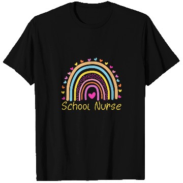 Discover School Nurse Rainbowcaronavirusdogekingchaddronepr T Shirts