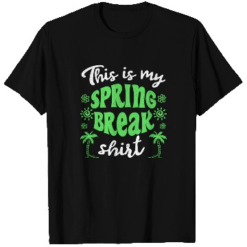 Discover This is my spring break T Shirts party spring break