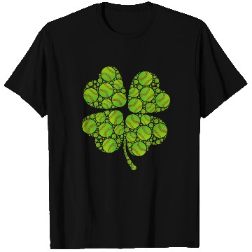 Discover Baseball shamrock lucky charm baseball T Shirts