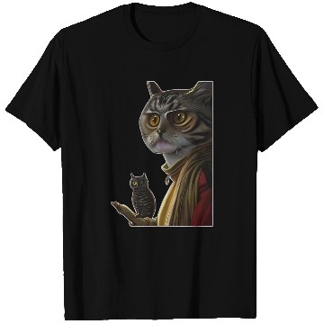 Discover A Cat And An Owl Fantastic T Shirts