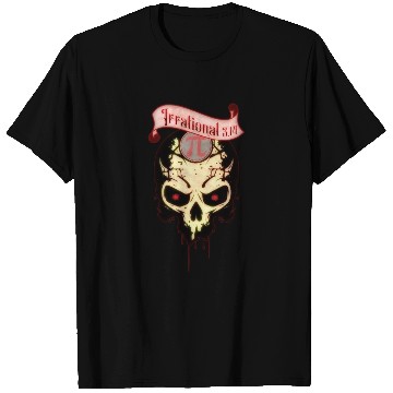 Discover PI Day Irrational Skull Design Strawberry Edition T Shirts