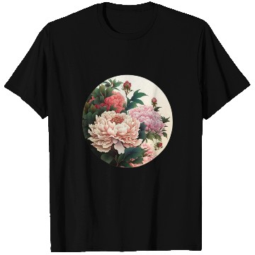 Discover Peony flowers T Shirts
