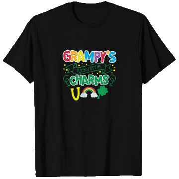 Discover Grampy's Lucky Little Charms Clover Shamrock T Shirts