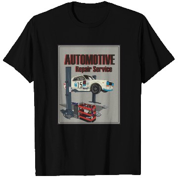 Discover Automotive repair service T Shirts
