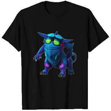 Discover blue realistic monster T Shirts