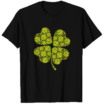 Discover Baseball shamrock lucky charm baseball T Shirts