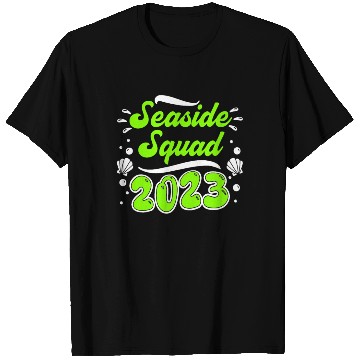 Discover Seaside Squad 2023 Vacation Friends Spring Break T Shirts