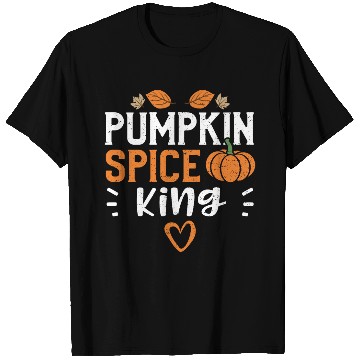 Discover Pumpkin Spice King - Pumpkin T Shirts